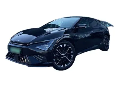 CZARNY SUV KIA EV6 z 2025 r., ELEKTRYCZNY, skrzynia biegów AUTOMATYCZNA 239KM, zdjęcie główne