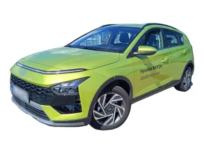ZIELONY CROSSOVER HYUNDAI BAYON z 2025 r., BENZYNA, skrzynia biegów MANUALNA 101KM, zdjęcie 4 z 13