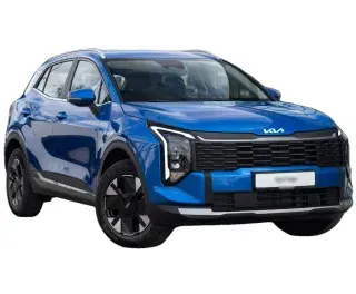 NIEBIESKI SUV KIA SPORTAGE z 2026 r., HYBRYDA/BENZYNA, skrzynia biegów AUTOMATYCZNA 239KM, zdjęcie główne