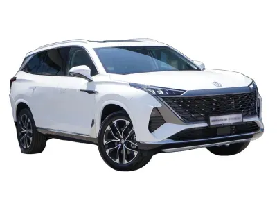 SZARY SUV MG MGS9 PHEV z 2026 r., HYBRYDA/BENZYNA, skrzynia biegów AUTOMATYCZNA 299KM, zdjęcie 11 z 12