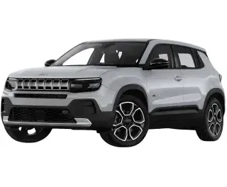 SZARY CROSSOVER JEEP AVENGER z 2026 r., BENZYNA, skrzynia biegów AUTOMATYCZNA 100KM, zdjęcie główne
