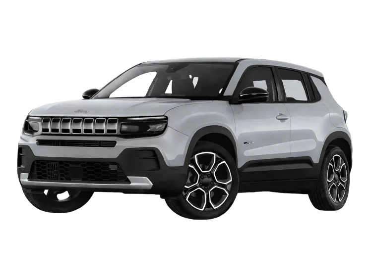 SZARY CROSSOVER JEEP AVENGER z 2026 r., BENZYNA, skrzynia biegów AUTOMATYCZNA 100KM, zdjęcie główne