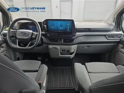 SREBRNY VAN FORD TOURNEO CUSTOM z 2025 r., HYBRYDA/BENZYNA, skrzynia biegów AUTOMATYCZNA 171KM, zdjęcie 16 z 24
