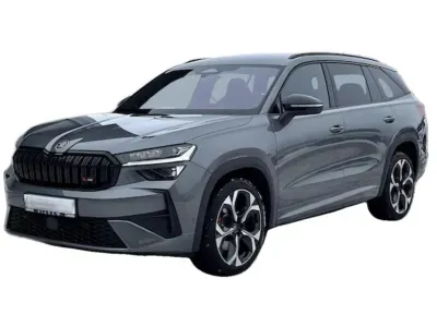 SZARY KOMBI SKODA KODIAQ z 2025 r., BENZYNA, skrzynia biegów AUTOMATYCZNA 265KM, zdjęcie główne