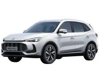 BIAŁY SUV MG ZS z 2026 r., HYBRYDA/BENZYNA, skrzynia biegów AUTOMATYCZNA 197KM, zdjęcie główne