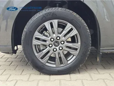 SREBRNY VAN FORD TOURNEO CUSTOM z 2025 r., HYBRYDA/BENZYNA, skrzynia biegów AUTOMATYCZNA 171KM, zdjęcie 23 z 24