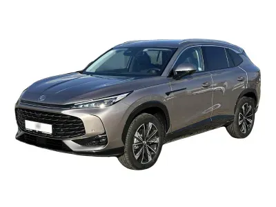 SREBRNY SUV MG HS `25 HEV z 2026 r., HYBRYDA/BENZYNA, skrzynia biegów AUTOMATYCZNA 224KM, zdjęcie główne