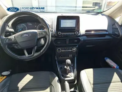 POMARAŃCZOWY SUV FORD ECOSPORT z 2018 r., DIESEL, skrzynia biegów MANUALNA 92KM, zdjęcie 3 z 26