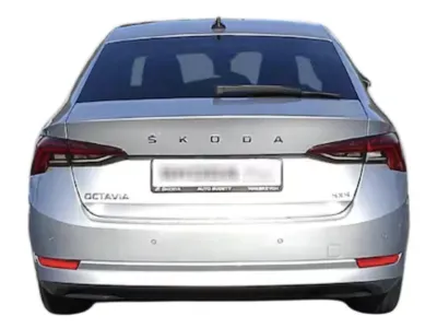 SREBRNY SEDAN SKODA OCTAVIA LIM. z 2023 r., BENZYNA, skrzynia biegów AUTOMATYCZNA 190KM, zdjęcie 12 z 15