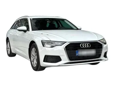 BIAŁY KOMBI AUDI A6 z 2023 r., BENZYNA, skrzynia biegów AUTOMATYCZNA 265KM, zdjęcie 6 z 18