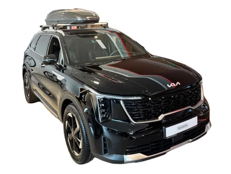 CZARNY KOMBI KIA SORENTO z 2026 r., BENZYNA, skrzynia biegów AUTOMATYCZNA 160KM, zdjęcie główne