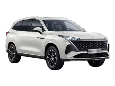 SZARY SUV MG MGS9 PHEV z 2026 r., HYBRYDA/BENZYNA, skrzynia biegów AUTOMATYCZNA 299KM, zdjęcie główne