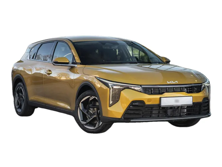 SZARY HATCHBACK KIA K4 z 2026 r., BENZYNA, skrzynia biegów AUTOMATYCZNA 150KM, zdjęcie główne