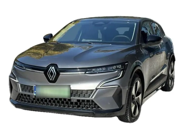 SZARY HATCHBACK RENAULT MEGANE-E-TECH ELECTRIC z 2023 r., ELEKTRYCZNY, skrzynia biegów AUTOMATYCZNA 218KM, zdjęcie główne