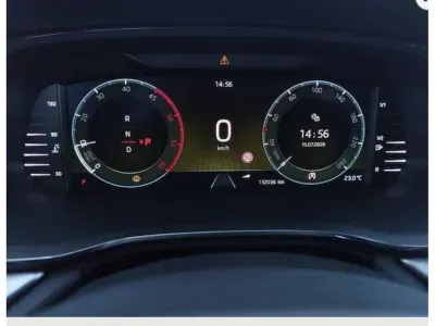 SZARY KOMBI SKODA OCTAVIA IV z 2023 r., DIESEL, skrzynia biegów AUTOMATYCZNA 150KM, zdjęcie 3 z 19