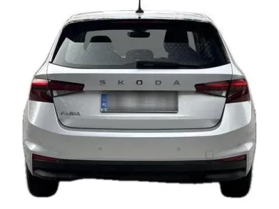 SREBRNY HATCHBACK SKODA FABIA z 2024 r., BENZYNA, skrzynia biegów MANUALNA 116KM, zdjęcie 5 z 5