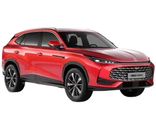 CZARNY SUV MG HS z 2026 r., HYBRYDA/BENZYNA, skrzynia biegów AUTOMATYCZNA 224KM, zdjęcie główne