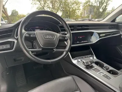 BIAŁY KOMBI AUDI A6 z 2023 r., BENZYNA, skrzynia biegów AUTOMATYCZNA 265KM, zdjęcie 18 z 18