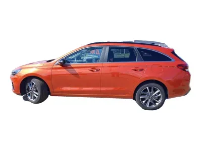POMARAŃCZOWY KOMBI HYUNDAI I30 z 2025 r., BENZYNA, skrzynia biegów AUTOMATYCZNA 140KM, zdjęcie 9 z 12
