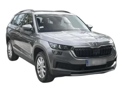 SZARY SUV SKODA KODIAQ z 2022 r., BENZYNA, skrzynia biegów AUTOMATYCZNA 150KM, zdjęcie 9 z 18