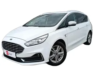 BIAŁY KOMBI FORD S-MAX z 2020 r., DIESEL, skrzynia biegów AUTOMATYCZNA 150KM, zdjęcie główne