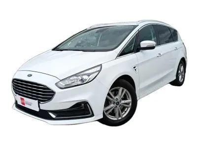 BIAŁY KOMBI FORD S-MAX z 2020 r., DIESEL, skrzynia biegów AUTOMATYCZNA 150KM, zdjęcie główne
