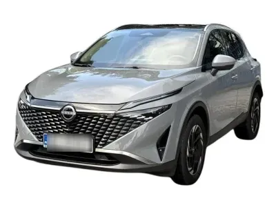 SZARY SUV NISSAN QASHQAI z 2024 r., BENZYNA, skrzynia biegów AUTOMATYCZNA 158KM, zdjęcie główne
