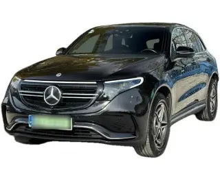 CZARNY SUV MERCEDES CLASE EQC z 2020 r., ELEKTRYCZNY, skrzynia biegów AUTOMATYCZNA 408KM, zdjęcie główne