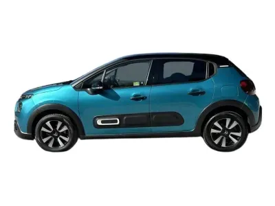 NIEBIESKI HATCHBACK CITROEN C3 z 2023 r., BENZYNA, skrzynia biegów AUTOMATYCZNA 110KM, zdjęcie 17 z 19