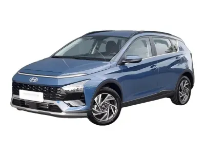 NIEBIESKI SUV HYUNDAI BAYON z 2026 r., BENZYNA, skrzynia biegów MANUALNA 90KM, zdjęcie główne