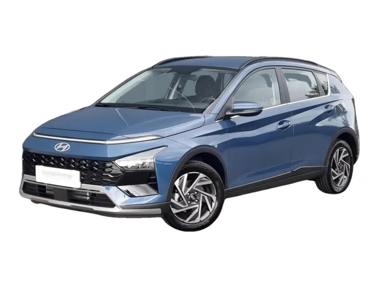 NIEBIESKI SUV HYUNDAI BAYON z 2026 r., BENZYNA, skrzynia biegów MANUALNA 90KM, zdjęcie główne