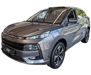 SZARY SUV JAC JS6 z 2026 r., BENZYNA, skrzynia biegów AUTOMATYCZNA 174KM, zdjęcie główne