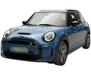 NIEBIESKI HATCHBACK MINI MINI z 2021 r., ELEKTRYCZNY, skrzynia biegów AUTOMATYCZNA 184KM, zdjęcie główne