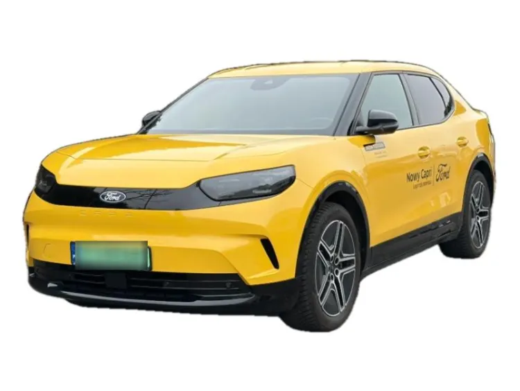 ŻÓŁTY SEDAN FORD CAPRI z 2025 r., ELEKTRYCZNY, skrzynia biegów AUTOMATYCZNA 286KM, zdjęcie główne