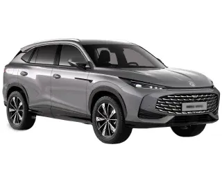 SZARY SUV MG HS z 2026 r., HYBRYDA/BENZYNA, skrzynia biegów AUTOMATYCZNA 224KM, zdjęcie główne