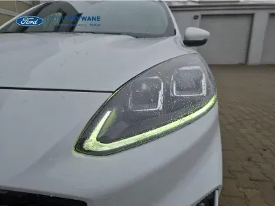 BIAŁY SUV FORD KUGA z 2022 r., HYBRYDA/BENZYNA, skrzynia biegów AUTOMATYCZNA 112KM, zdjęcie 12 z 28