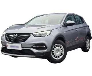 SZARY SUV OPEL GRANDLAND X z 2021 r., BENZYNA, skrzynia biegów AUTOMATYCZNA 130KM, zdjęcie główne