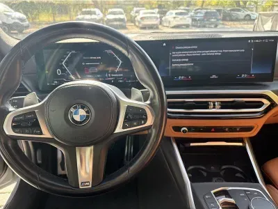 SZARY SEDAN BMW SERIE 3 LIM z 2023 r., BENZYNA, skrzynia biegów AUTOMATYCZNA 184KM, zdjęcie 16 z 18