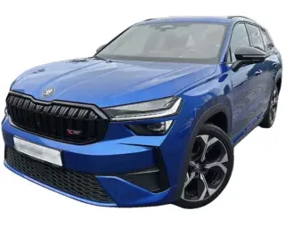 NIEBIESKI SUV SKODA KODIAQ z 2025 r., BENZYNA, skrzynia biegów AUTOMATYCZNA 245KM, zdjęcie główne