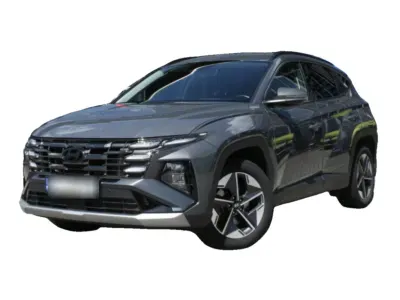 SZARY SUV HYUNDAI TUCSON z 2024 r., BENZYNA, skrzynia biegów AUTOMATYCZNA 159KM, zdjęcie główne