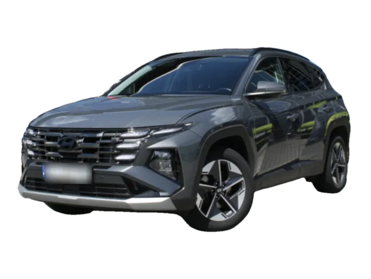 SZARY SUV HYUNDAI TUCSON z 2024 r., BENZYNA, skrzynia biegów AUTOMATYCZNA 159KM, zdjęcie główne