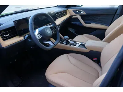CZARNY SUV MG HS z 2026 r., HYBRYDA/BENZYNA, skrzynia biegów AUTOMATYCZNA 224KM, zdjęcie 6 z 10