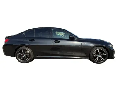 CZARNY SEDAN BMW 320 z 2023 r., DIESEL, skrzynia biegów AUTOMATYCZNA 190KM, zdjęcie 5 z 8