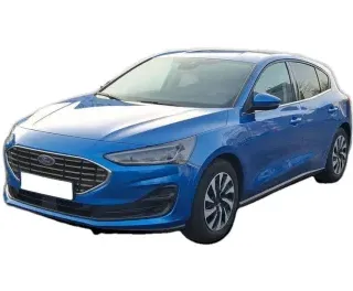 NIEBIESKI HATCHBACK FORD FOCUS z 2023 r., BENZYNA, skrzynia biegów MANUALNA 92KM, zdjęcie główne