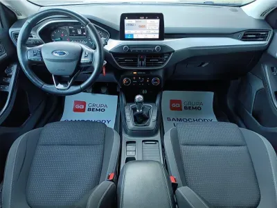 SREBRNY HATCHBACK FORD FOCUS LIM. z 2020 r., BENZYNA, skrzynia biegów MANUALNA 125KM, zdjęcie 17 z 20