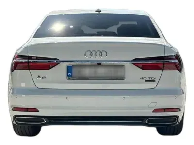 BIAŁY SEDAN AUDI A6 z 2022 r., DIESEL, skrzynia biegów AUTOMATYCZNA 204KM, zdjęcie 6 z 19