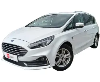 BIAŁY KOMBI FORD S-MAX z 2022 r., HYBRYDA/BENZYNA, skrzynia biegów AUTOMATYCZNA 190KM, zdjęcie główne