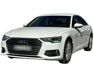 BIAŁY SEDAN AUDI A6 z 2022 r., DIESEL, skrzynia biegów AUTOMATYCZNA 204KM, zdjęcie główne
