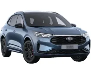 NIEBIESKI SUV FORD KUGA z 2026 r., HYBRYDA/BENZYNA, skrzynia biegów AUTOMATYCZNA 183KM, zdjęcie główne