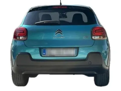 NIEBIESKI HATCHBACK CITROEN C3 z 2023 r., BENZYNA, skrzynia biegów AUTOMATYCZNA 110KM, zdjęcie 2 z 19
